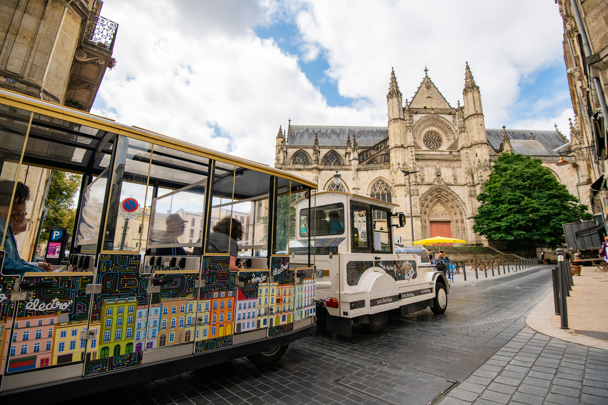 Bordeaux electric touristic train
